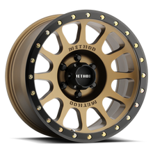 Method Wheels MR305 NV 17x8.5-Inch Bronze Matte Black Wheel, +25 Offset, 6x120 Bolt Pattern