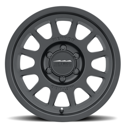 Method Wheels MR703 17-Inch x 8.5-Inch +25 Offset 6x135 Matte Black Bead Grip Wheel