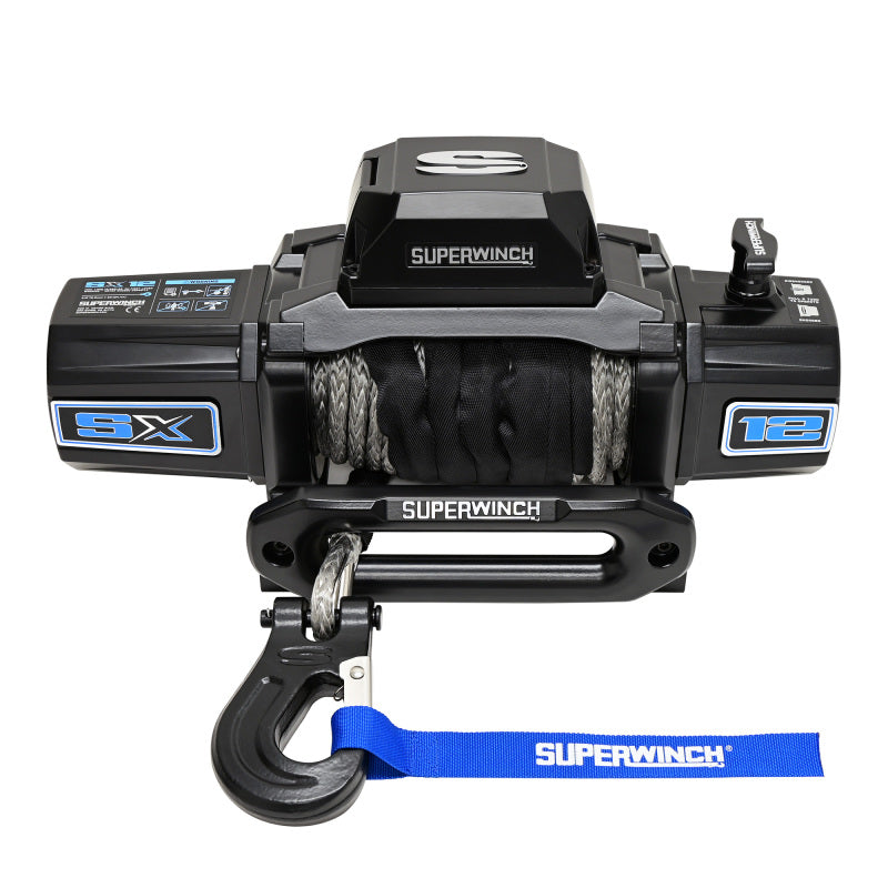 Superwinch SX12SR 12,000 lb 12-Volt Synthetic Rope Winch, Part 1712204