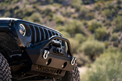 DV8 Offroad INFEND-03FB Front Inner Fenders for 2018+ Jeep Wrangler JL/JLU and Gladiator JT, Black