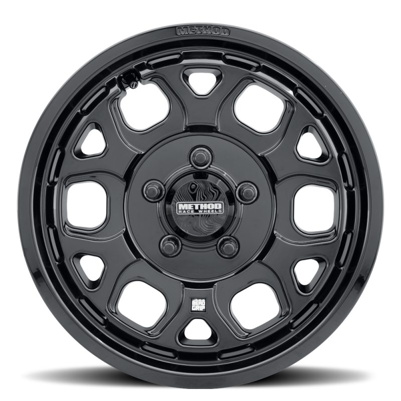 Method Wheels MR416 Bead Grip 15x7-Inch 6x5.5 Gloss Black Wheel