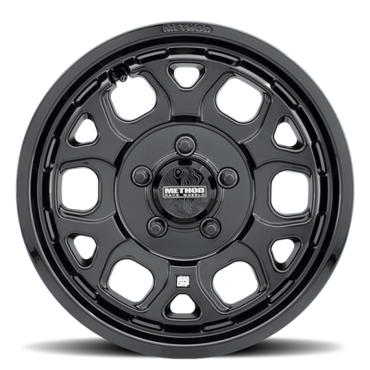 Method Wheels MR416 Bead Grip 15x7-Inch 6x5.5 Gloss Black Wheel
