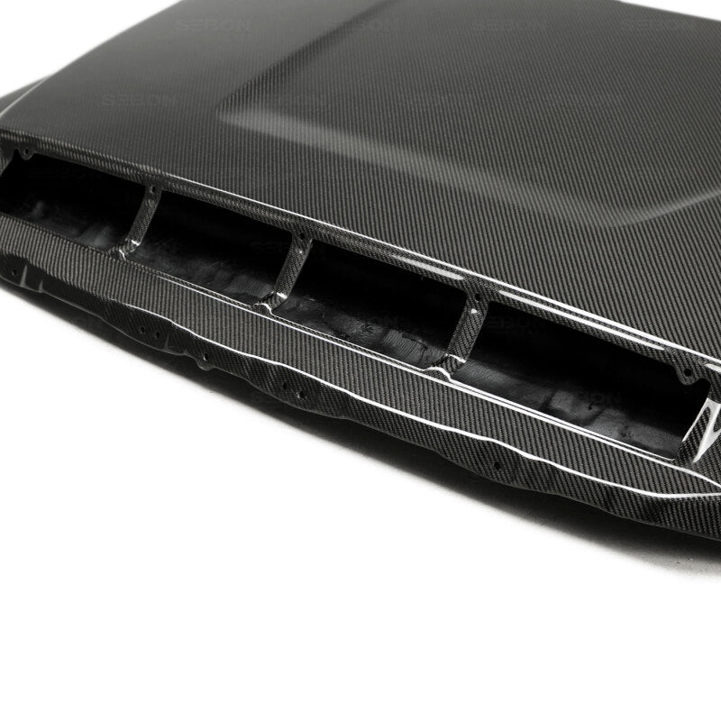 Seibon HD14TYTU-OE OEM-Style Carbon Fiber Hood for 2014–2020 Toyota Tundra