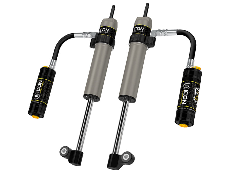 ICON 57826CP 2.5 Aluminum Series RXT Rear Shocks with CDC Valve for Toyota Tacoma