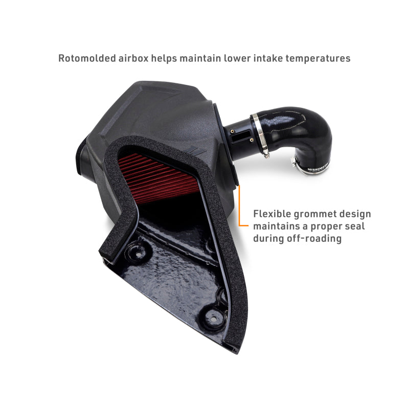 Mishimoto MMAI-TAC-24 Performance Air Intake for 2024+ Toyota Tacoma, Oiled Filter