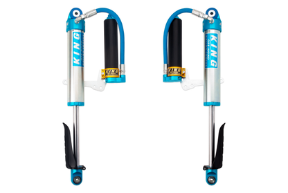 King Shocks 25001-377 Front Remote Reservoir Shocks for 2018-2019 Jeep Wrangler JL, 6-Inch Lift, Pair