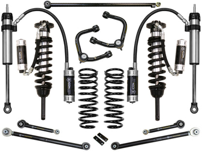 ICON K53187T Stage 7 Suspension System with Tubular UCA for 2010+ Lexus GX460, 0-3.5 in. Lift