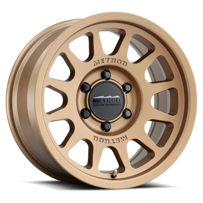 Method Wheels MR703 Bead Grip 16x8 Bronze Wheel, 0mm Offset, 6x5.5 Bolt Pattern