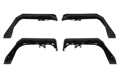 Body Armor 4x4 JL-6102 Front Fender Flares for 2018-2026 Jeep Wrangler JL and Gladiator JT
