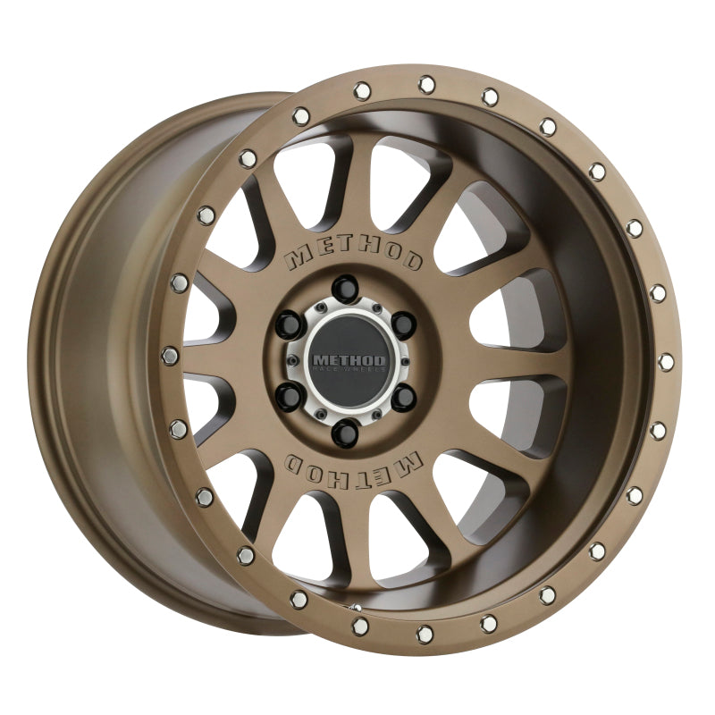 Method Wheels MR605 NV 20x10 Bronze Wheel, -24mm Offset, 6x5.5 Bolt Pattern