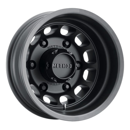 Method Wheels MR901 16x6 Matte Black Dually Wheel, 6x180 Bolt Pattern