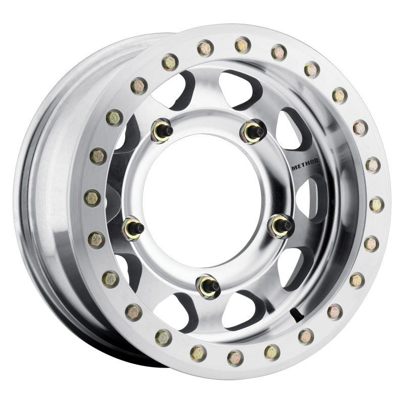 Method Wheels MR101 Beadlock Wheel, 17x8, -51mm Offset, 5x205 Bolt Pattern, Polished