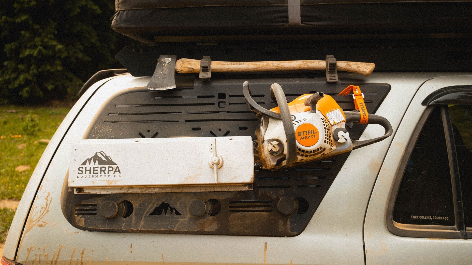 3rd Gen 4Runner Window Panel - Sherpa Equipment Company
