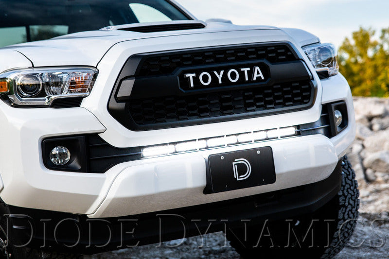 Diode Dynamics DD6070 SS30 Stealth LED Light Bar Kit for 2016-2023 Toyota Tacoma, White Driving