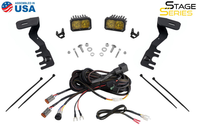 Diode Dynamics DD7933P Stage Series Ditch Light Bracket Kit for 2024+ Toyota Tacoma