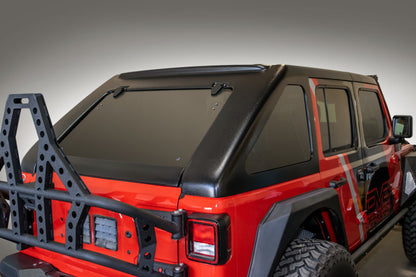DV8 Offroad HTJL02-B Razor Series Fastback Hard Top for 2018-2025 Jeep Wrangler JL Unlimited 4-Door