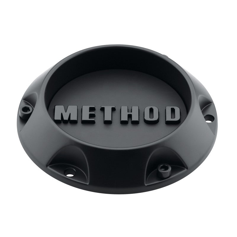 Method Wheels Cap 1717 138mm Black Screw-On Center Cap CP-1717B138-B