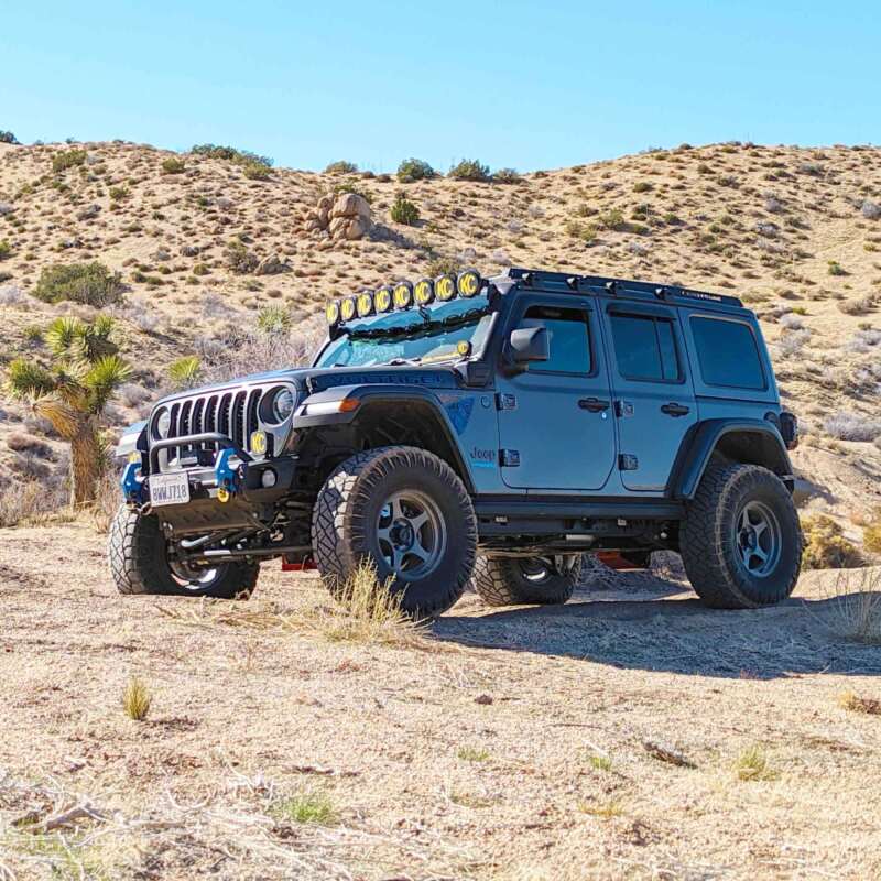KC HiLiTES 7331 50-Inch Overhead Light Bar Mounting Brackets for 2021+ Jeep Wrangler 4xe