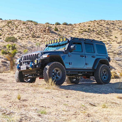 KC HiLiTES 7331 50-Inch Overhead Light Bar Mounting Brackets for 2021+ Jeep Wrangler 4xe