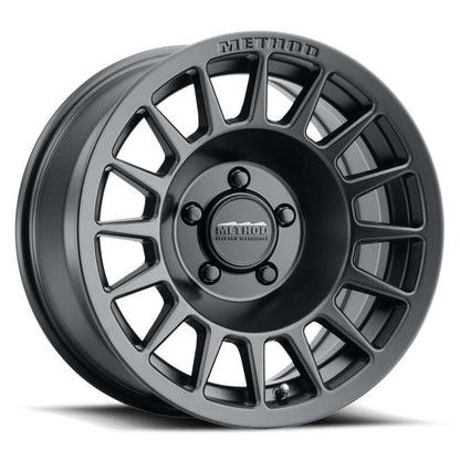 Method Wheels MR707 Bead Grip 18x8.5 Matte Black Wheel, +38mm Offset, 5x120 Bolt Pattern