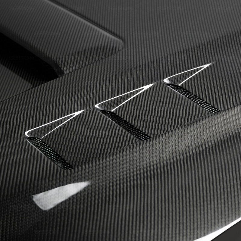 Seibon HD18TYTA-TS TS-Style Carbon Fiber Hood for 2015-2021 Toyota Tacoma