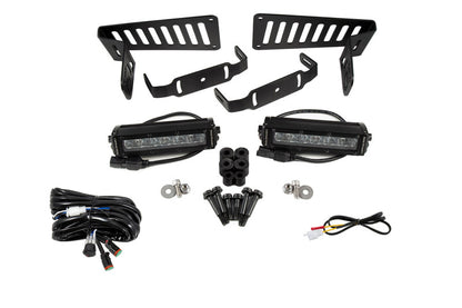 Diode Dynamics DD6092 SS6 Cowl Mount LED Light Bar Kit for Jeep Wrangler JL and Gladiator