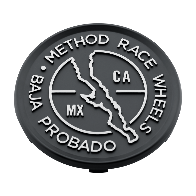 Method Wheels BAJA 64mm Snap-In Center Cap, Black - CP-BAJA64S-B