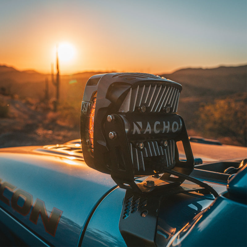 Nacho Offroad Technology Grande Amber/White LED Light PM671, 80W