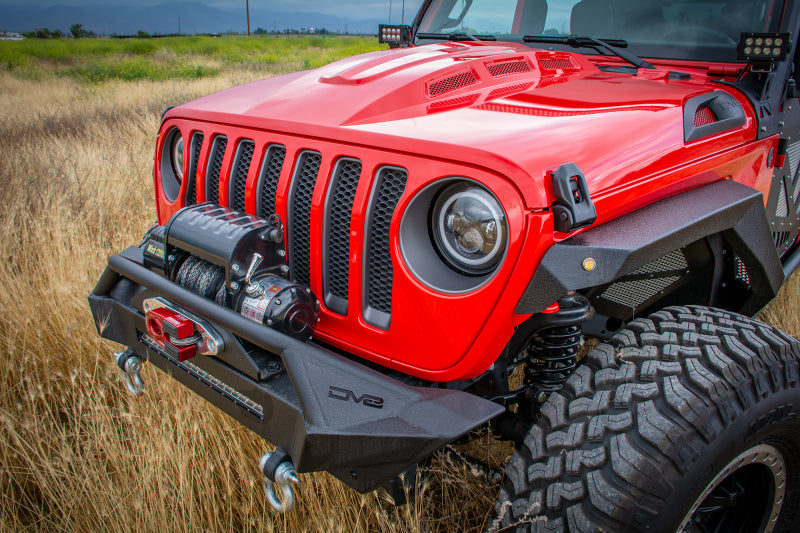 DV8 Offroad BCABJL-01 7-Inch Headlight Adapter Kit for 2018+ Jeep Wrangler JL and Gladiator JT