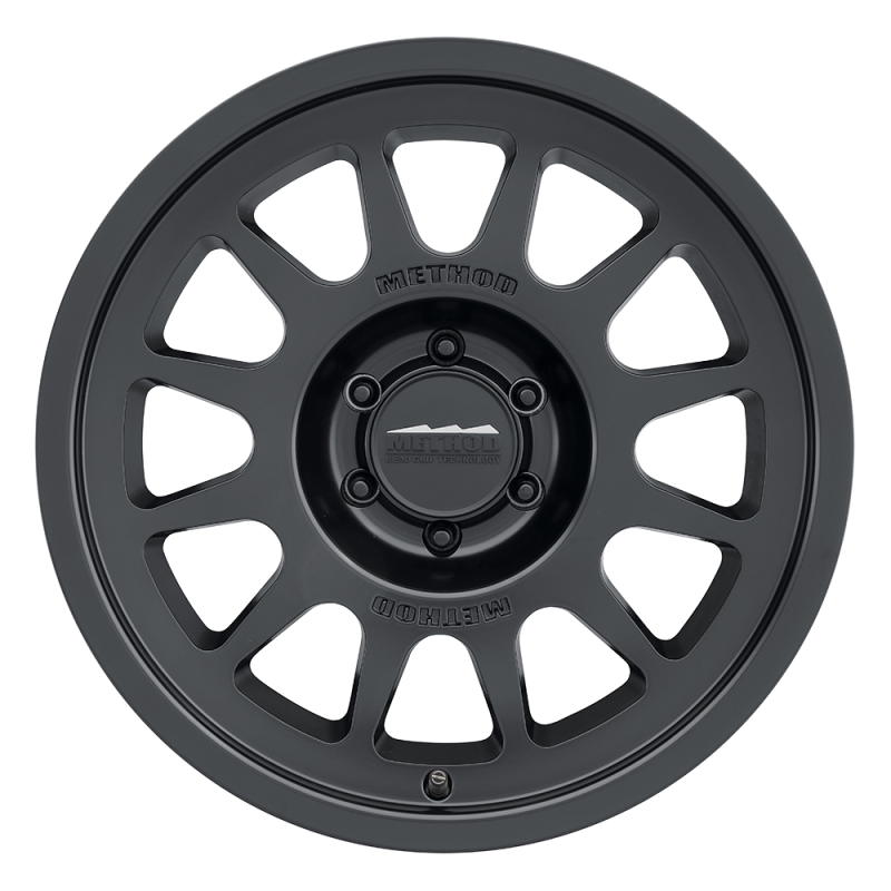 Method Wheels MR703 Bead Grip 20x9-Inch Matte Black Wheel, 0mm Offset, 6x135 Bolt Pattern
