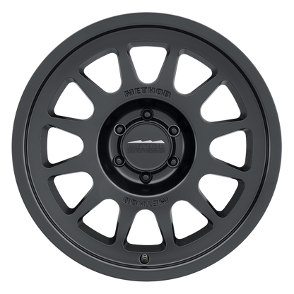 Method Wheels MR703 Bead Grip 18x9 Matte Black Wheel, +12mm Offset, 6x135