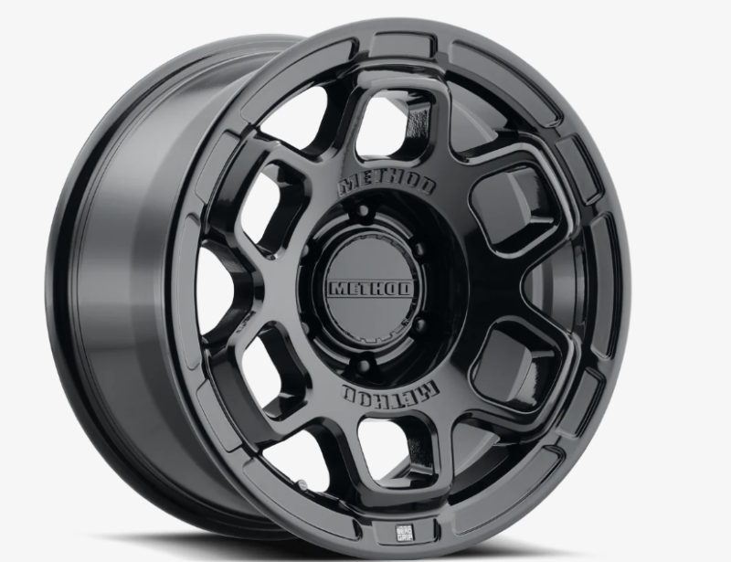 Method Wheels MR710-HD Bead Grip 17x8.5 Gloss Black Wheel, 6x5.5 Bolt Pattern, 0mm Offset