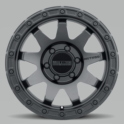 Method Wheels MR317 17-Inch x 8.5-Inch Matte Black Wheel, 0mm Offset, 6x5.5 Bolt Pattern