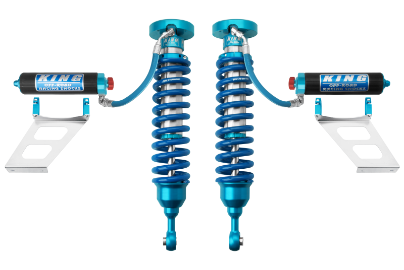 King Shocks 25001-143A 2.5-Inch Front Coilover Kit with Remote Reservoir and Adjuster for Toyota Tundra and Sequoia