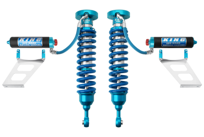 King Shocks 25001-143A 2.5-Inch Front Coilover Kit with Remote Reservoir and Adjuster for Toyota Tundra and Sequoia