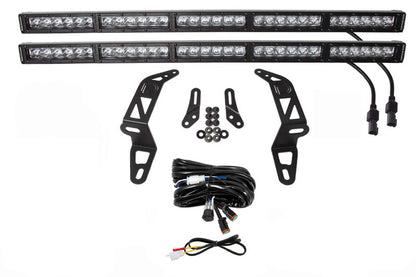 Diode Dynamics DD6083 SS30 Bumper LED Light Bar Kit for 2018-2025 Jeep Wrangler