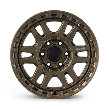 Enkei Trail-Tracker 18x9 Matte Bronze Wheel, 6x139.7 Bolt Pattern, 0 Offset, Part Number 560-890-8400ZP