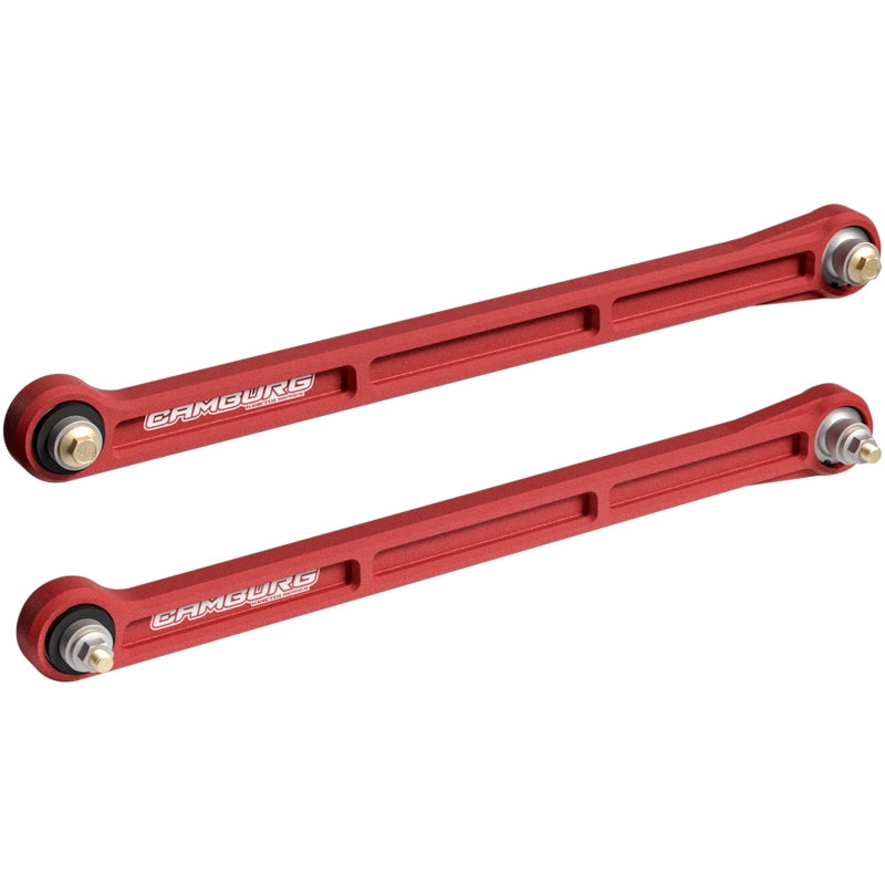 Camburg CAM-320047-RED KINETIK Series Rear Billet Lower Trailing Arm Kit for Toyota Tundra, Tacoma and Sequoia - Red