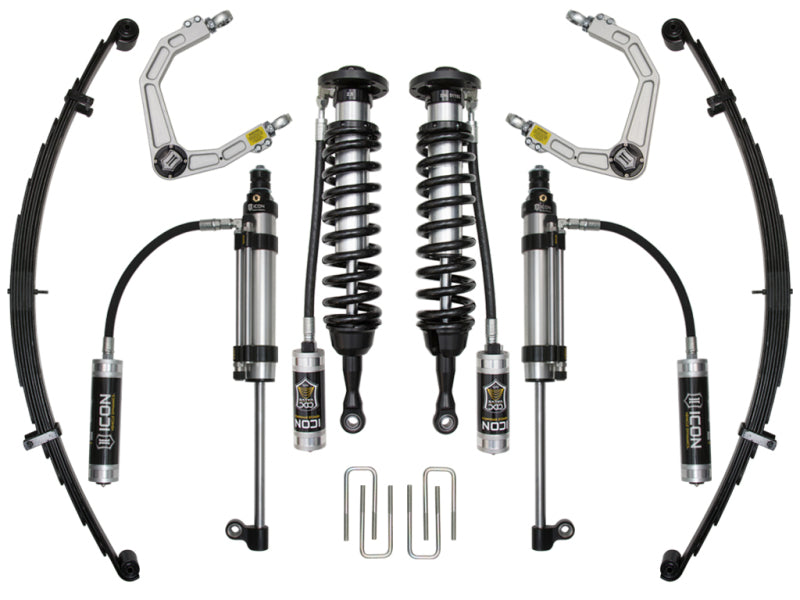 ICON K53030 Stage 10 Suspension System with Billet Upper Control Arms for 2007-2021 Toyota Tundra