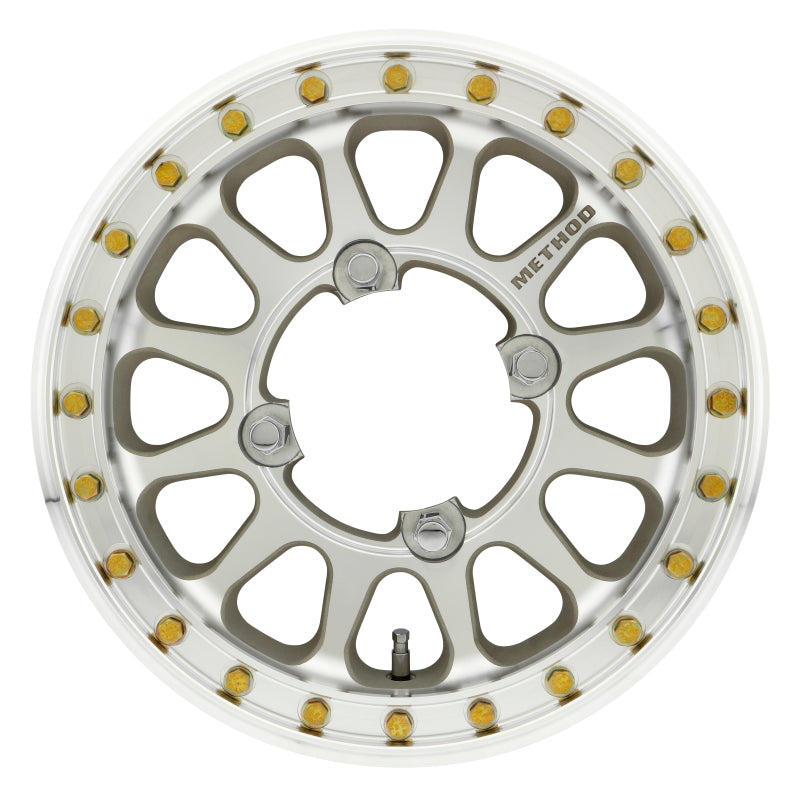 Method Wheels MR401-R Beadlock UTV Wheel, 15 x 5 Inch, 4x156 Bolt Pattern, 0 Offset, Part Number MR40155046300B2