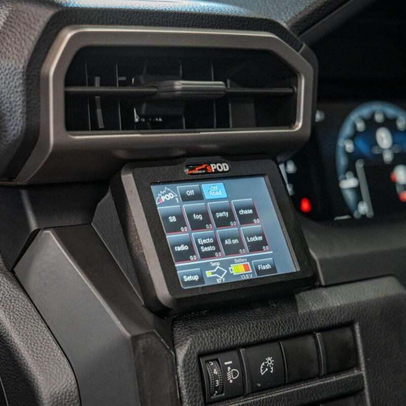 sPOD 870037 BantamX Touchscreen Power Management Kit for 2024-2026 Toyota Tacoma
