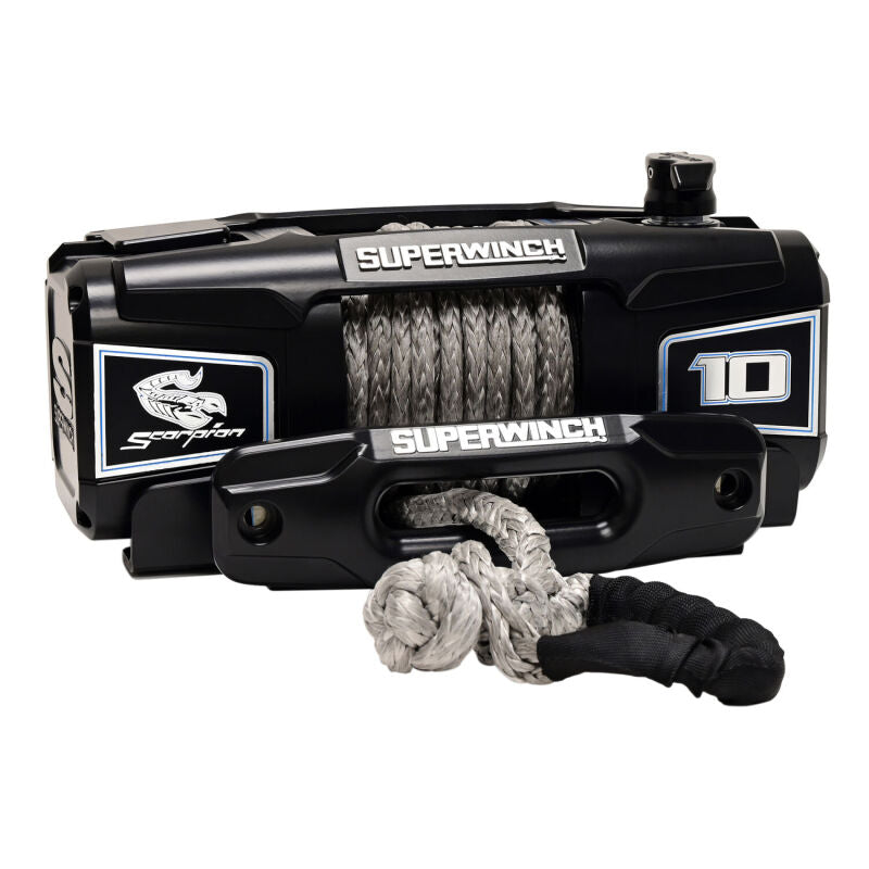 Superwinch Scorpion 10SR 10,000 lb. 12V Winch with Synthetic Rope, Part Number 1155401
