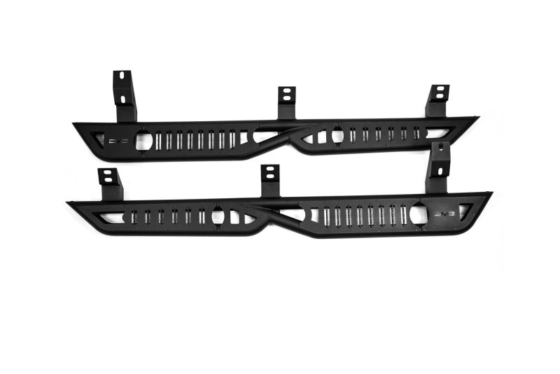 DV8 Offroad SRTF3-02 OE Plus Side Steps for 2025-2026 Toyota 4Runner, Micro-Texture Black
