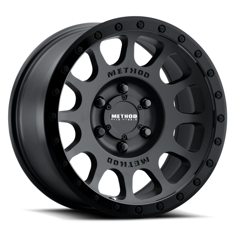 Method Wheels MR305 NV 18x9 +18mm Offset 8x6.5 Black Wheel