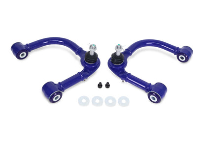 SuperPro TRC6471 Front Upper Fixed Offset Control Arm Set for 2005-2023 Toyota Tacoma 4WD