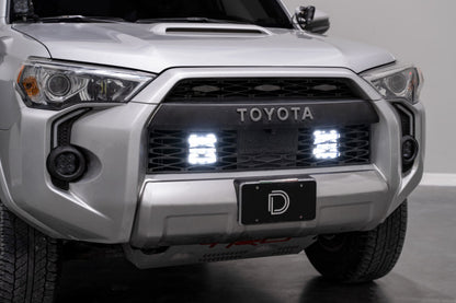 Diode Dynamics DD7542 SS5 Stealth Grille LED 4-Pod Kit for 2014-2024 Toyota 4Runner, White Combo