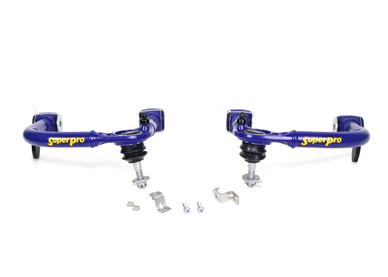 SuperPro TRC6715 Fixed Offset Upper Control Arms for 2024+ Toyota Tacoma, Land Cruiser and Lexus GX550