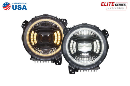 Diode Dynamics DD5166 Elite LED Headlights for 2018-2023 Jeep JL Wrangler