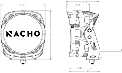 Nacho Offroad Technology Grande Supreme 150 Spot Light PM615