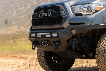 DV8 Offroad FBTT1-07 MTO Series Winch Front Bumper for 2016-2023 Toyota Tacoma